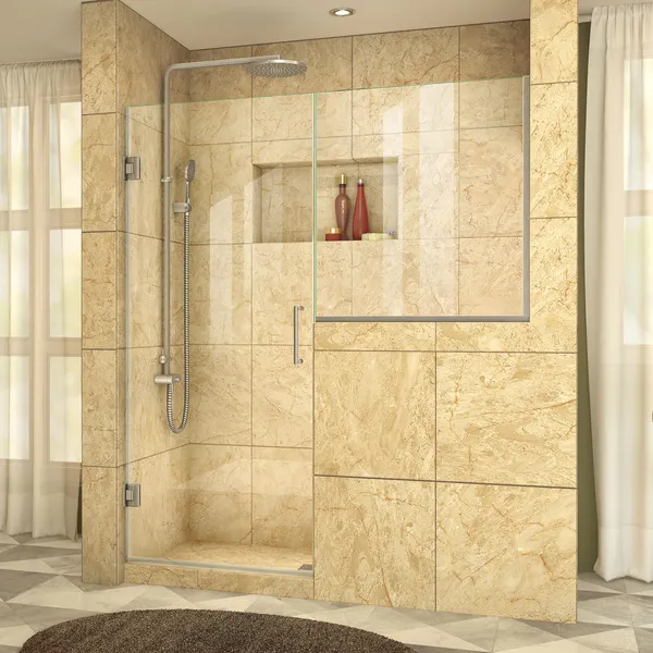 Dreamline Unidoor Plus 57, 57 1/2"x72" Hinged Shower Door