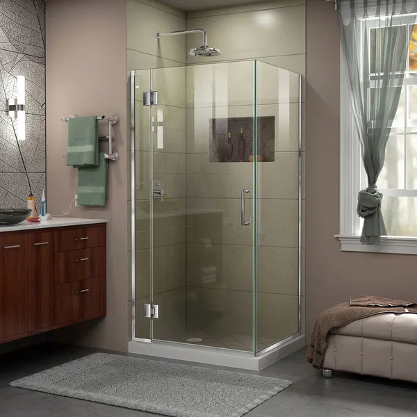 Dreamline Unidoor-X 33-3/8"x30"x72" Hinged Shower Enclosure