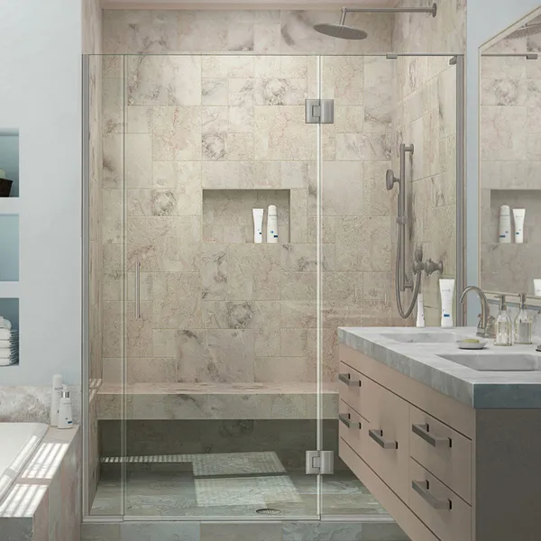Dreamline Unidoor-X 55, 55 1/2"x72" Hinged Shower Door