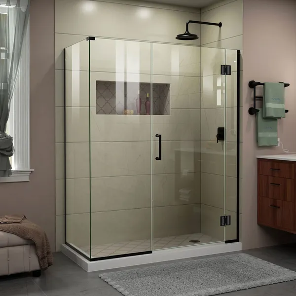 Dreamline Unidoor-X 57.5"x34.375"x72" Hinged Shower Enclosure