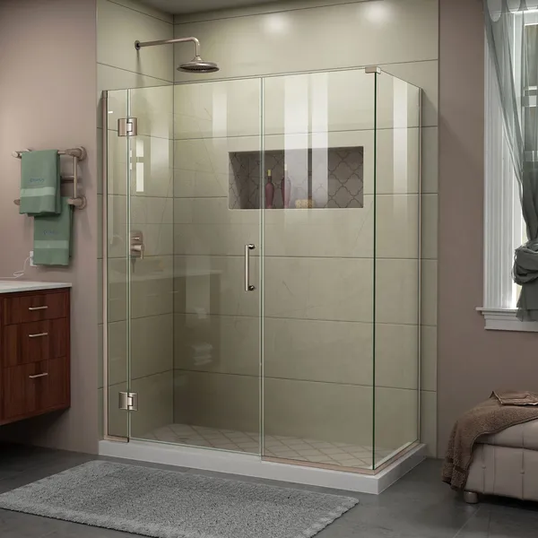Dreamline Unidoor-X 59.5"x34.375"x72" Hinged Shower Enclosure