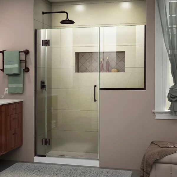 Dreamline Unidoor-X 68, 68 1/2"x72" Hinged Shower Door