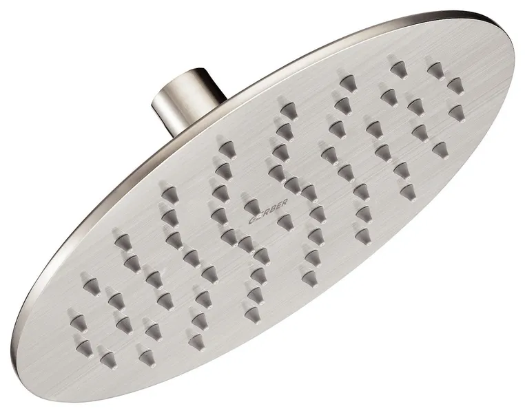 Drench Round 10" 1 Function Rain Showerhead 1.75gpm, Brushed Nickel