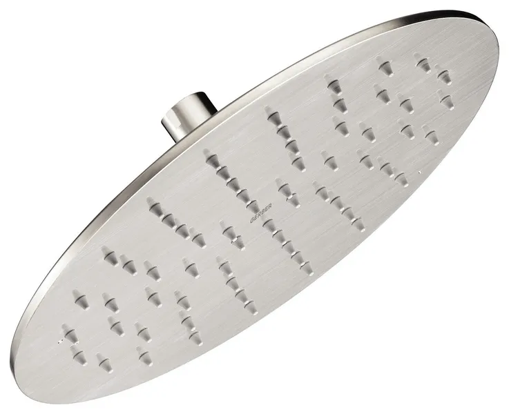 Drench Round 8" 1 Function Rain Showerhead 1.75gpm Brushed Nickel