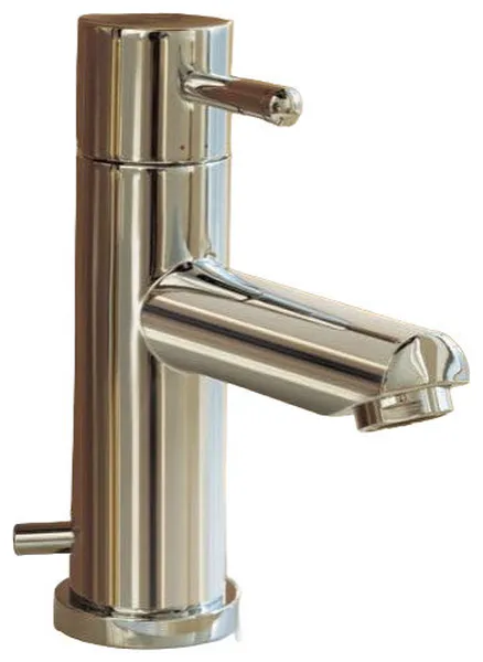 Durable Bathroom Faucet with Ceramic Disc Valve and Brushed Nickel Finish