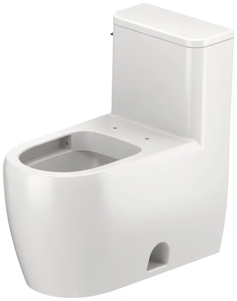 Duravit 202201-L Qatego 1.28 GPF One Piece Elongated Toilet - White