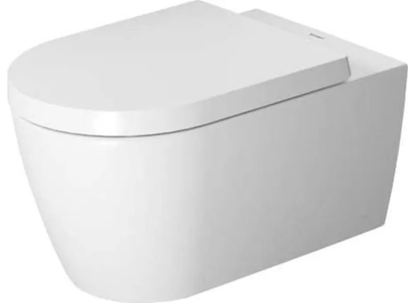 Duravit 252909-DUAL ME by Starck 0.8/1.28 GPF Dual Flush Wall - White