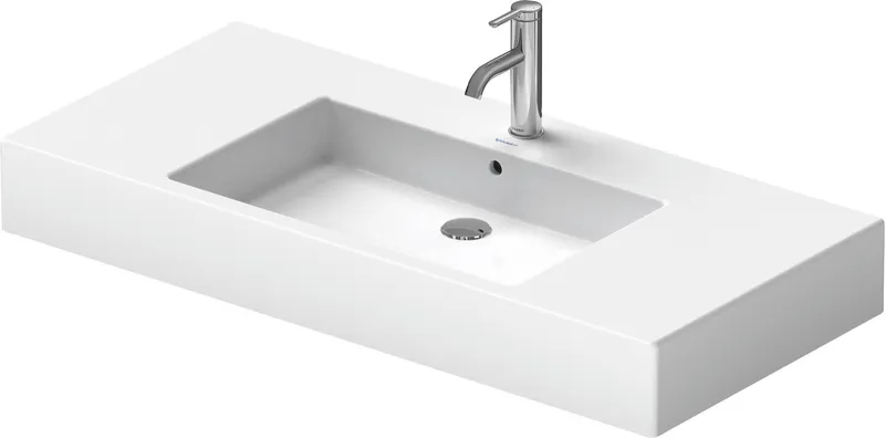 Duravit Vero 105 cm Bathroom Sink 03291000001 White WonderGliss