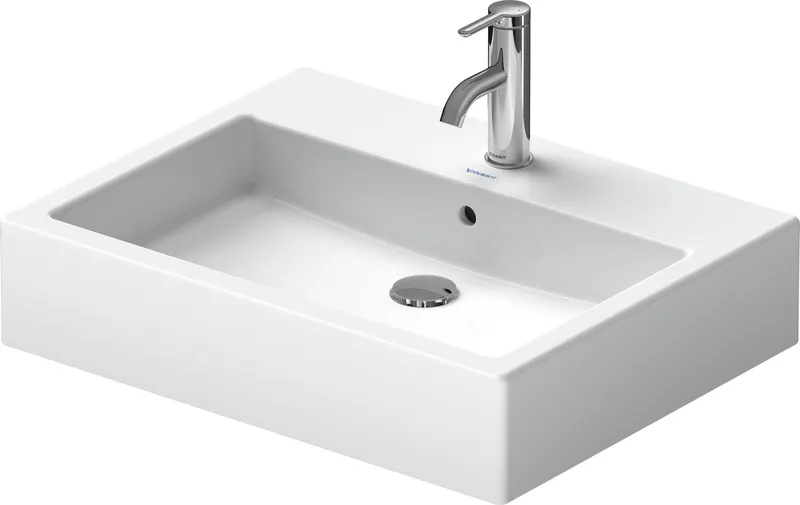 Duravit Vero Above-Counter 600mm Bathroom Sink 04526000001 White WonderGliss