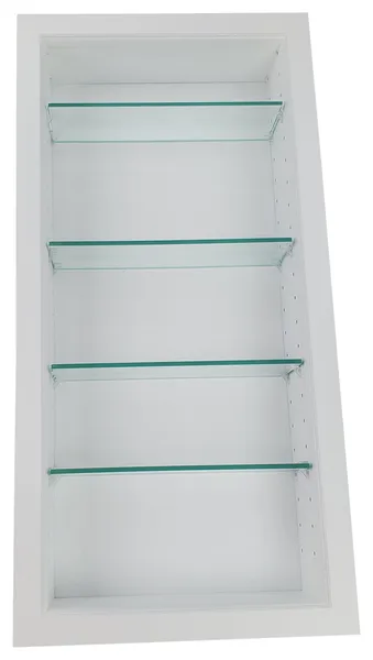Durham Recessed White Niche 23.5"h x 15.5"w x 3.5"d