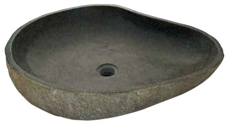 Eden Bath EB_S019GN-P River Rock Natural Galet Nobu Boulder Sink - Thin Lip