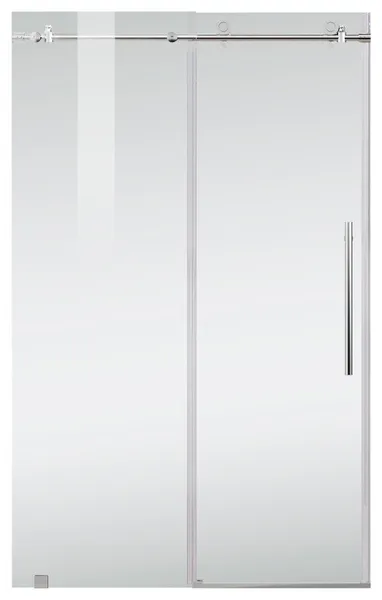 Elegantsd101-4876Pch Frameless Shower Door 48 X 76 Polished Chrome