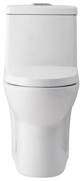 Eleganttol2001 Winslet One-Piece Elongated Toilet 28X15X30 in White