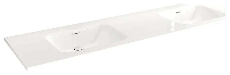 Element Collection Sink 72"x20" With WETMAR BIO, Glossy White