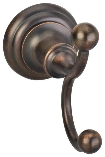 Elements BHE5-02 Fairview Double Robe Hook - Brushed Oil Rubbed Bronze