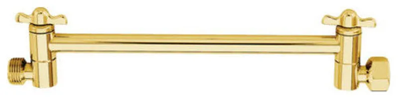 Elements Of Design DK1532 10" Hi-Low Adjustable Shower Arm - Polished Brass