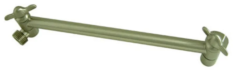 Elements Of Design DK1538 10" Hi-Low Adjustable Shower Arm - Satin Nickel