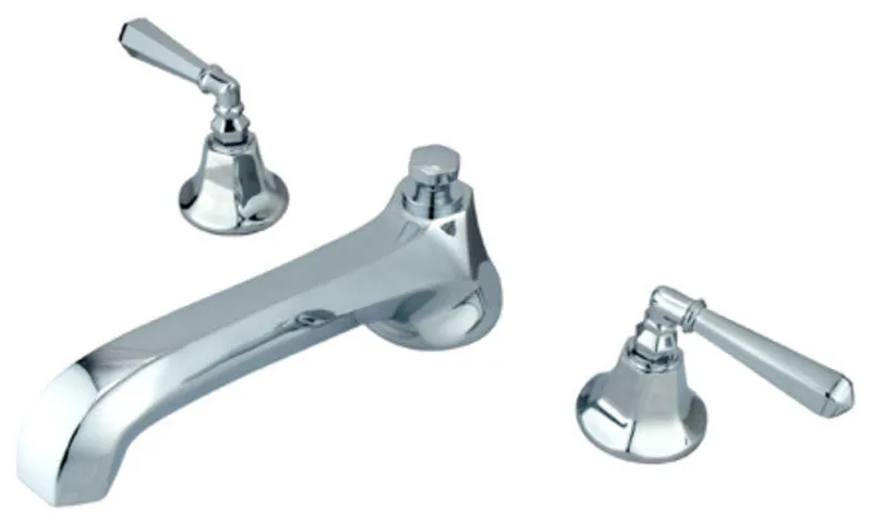 Elements Of Design ES4301HL Double Handle Widespread Deck Mounted - Chrome