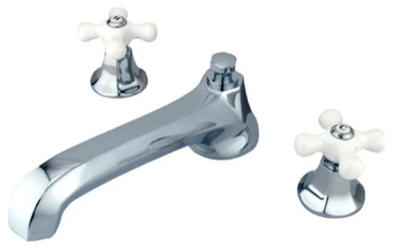 Elements Of Design ES4301PX Double Handle Widespread Deck Mounted - Chrome