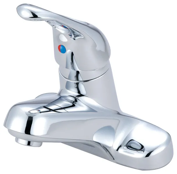 Elite Single Handle Bathroom Faucet, Polished Chrome