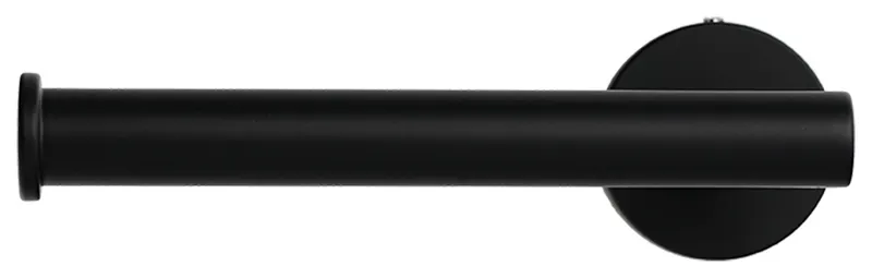 Elizabeth Wall Mounted Toilet Paper Holder in Matte Black