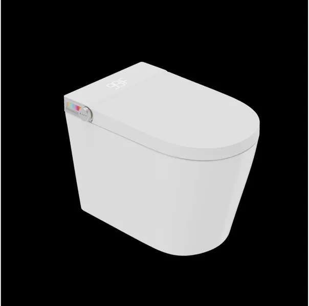 Elongated Smart Bidet Toilet 1.19 GPF in White