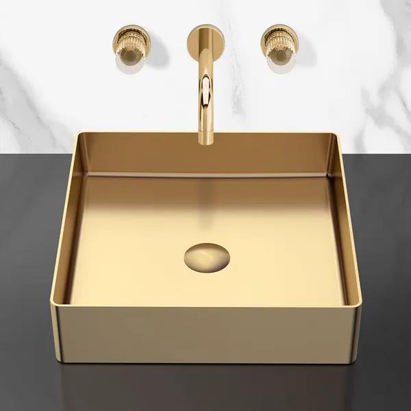 Enrica Modern Square Vessel Sink