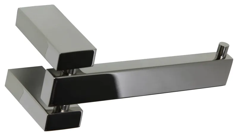 Enzo Stainless Steel Wall Mounted Adjustable Toilet Paper Holder, Chrome