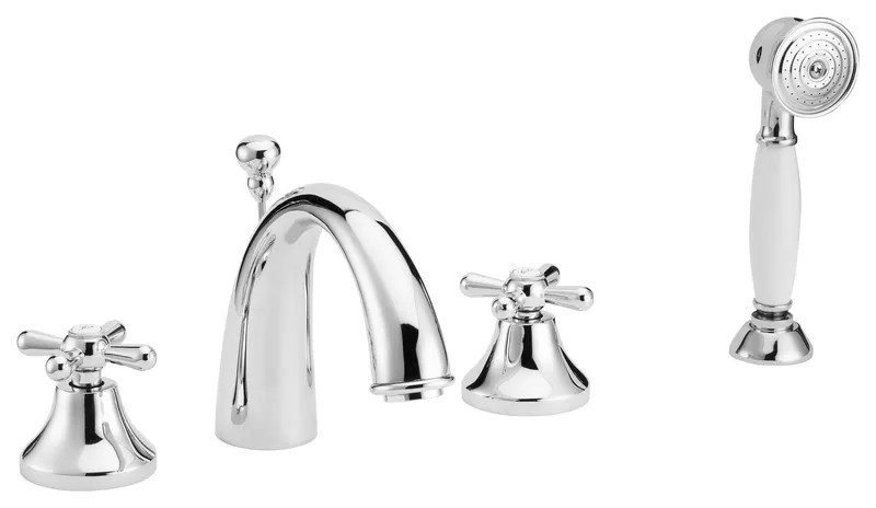 Erice Roman Tub Set With Hand Spray