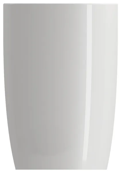 Etna Monoblock Pedestal Sink Fireclay 33.75 in. with Drain Cover in White