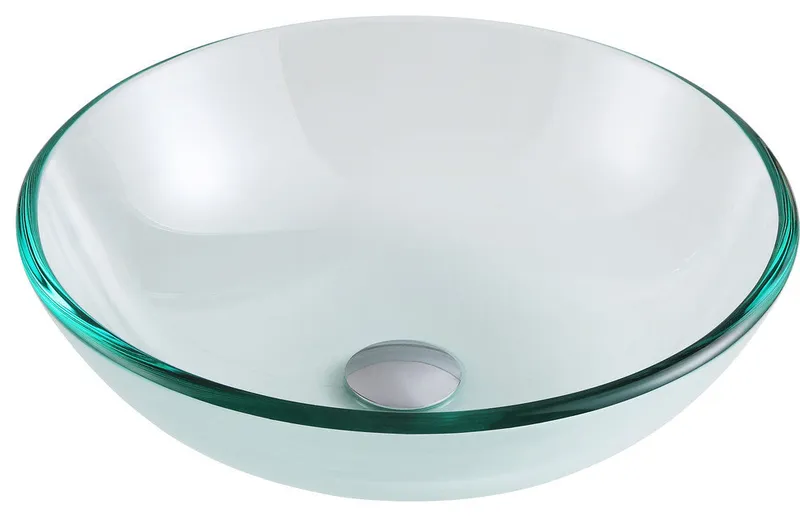 Etude Series Vessel Sink, Lustrous Clear