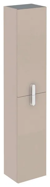 Eviva Cali 12" Brown Modern Bathroom Linen Side Cabinet