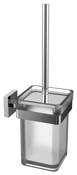 Eviva Cleansi Toilet Brush, Chrome Bathroom Accessories