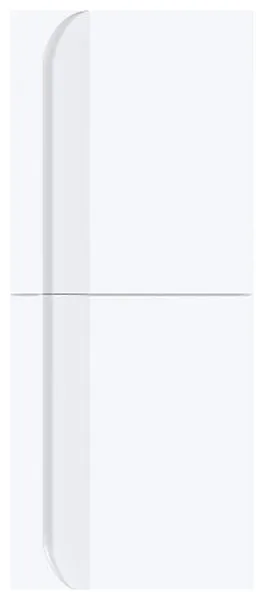Eviva Vitta 12"Wx10"D White Wall-Mounted Linen Cabinet
