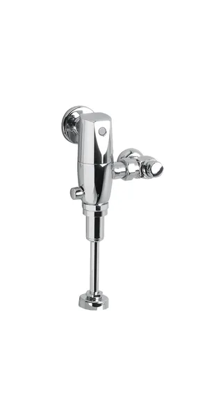 Exposed Selectronic Urinal Flush Valve, Base Model, 0.5 GPF, 0.5 GPM, Chrome