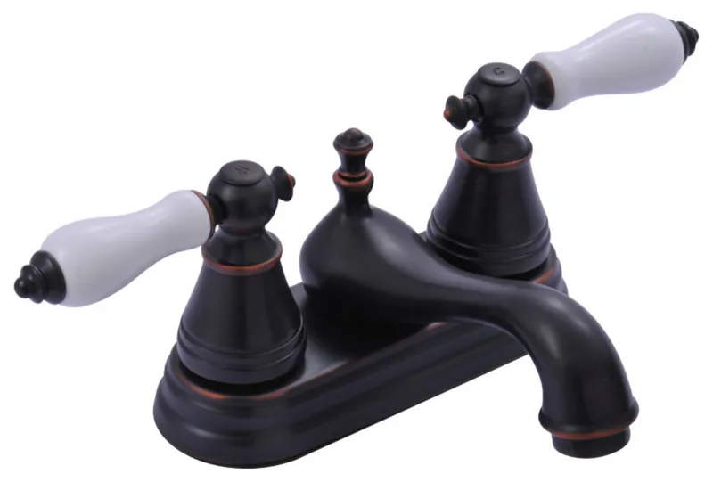 Fauceture FS3606PL 4 in. Centerset Bathroom Faucet, Naples Bronze