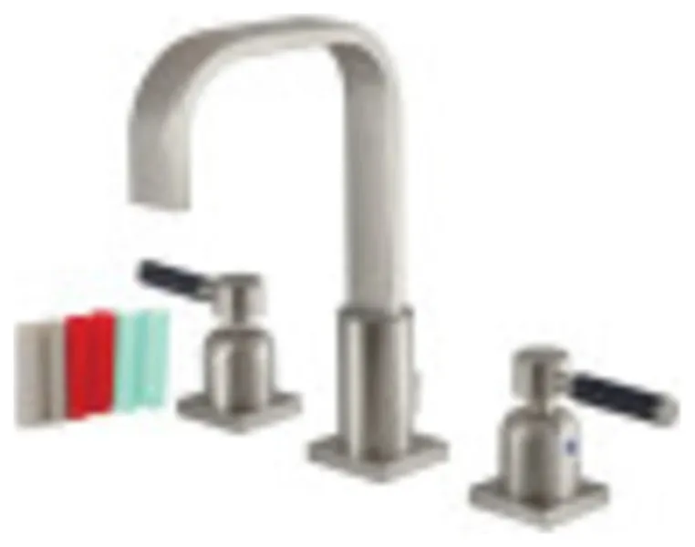 Fauceture FSC8968DKL 8 in. Widespread Bathroom Faucet, Brushed Nickel
