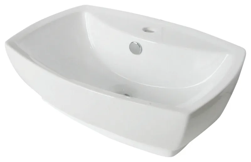 Fauceture Vessel Sink, White