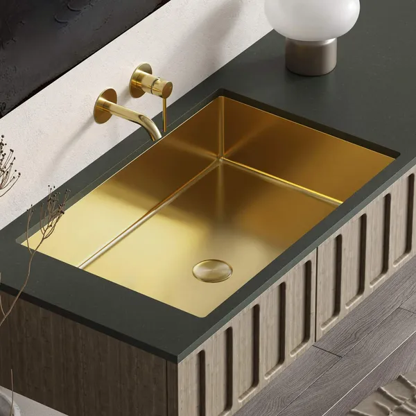 Fedella Modern Rectangular Under-Mount Sink