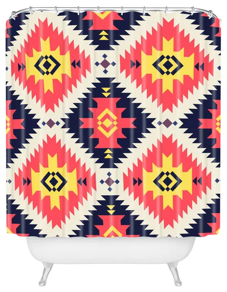 Fimbis Navna Shower Curtain, Medium