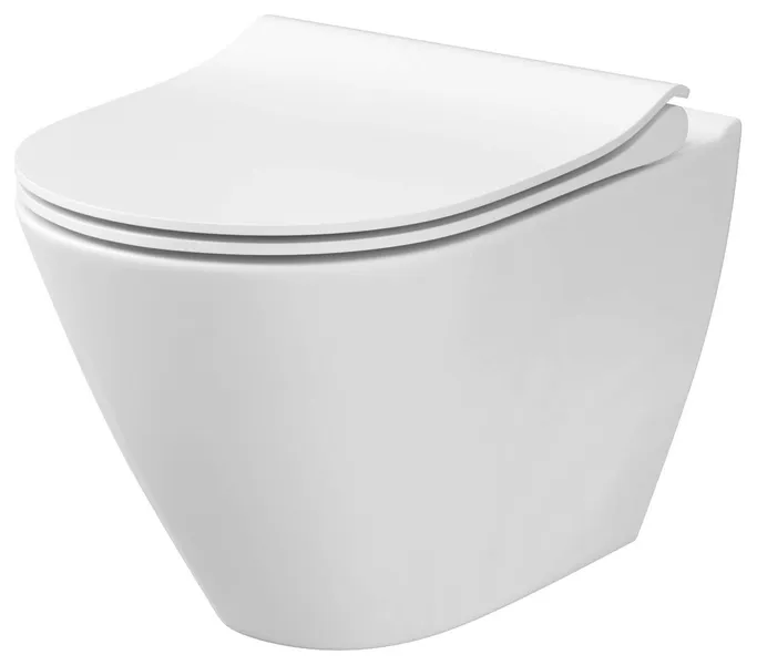 Fine Fixtures Supreme Wall Hung Toilet Bowl, 20"
