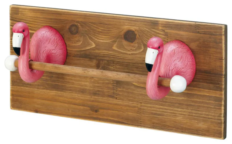 Flamingo Towel Holder
