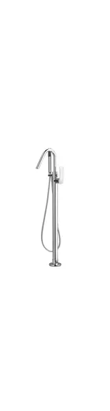Flo Floor Mounted Tub Filler With Hand Spray