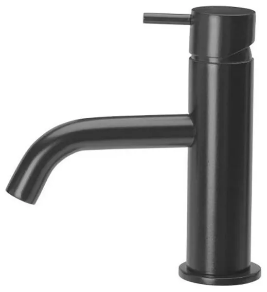 Flow Modern Deck-Mounted Bathroom Faucet in Black