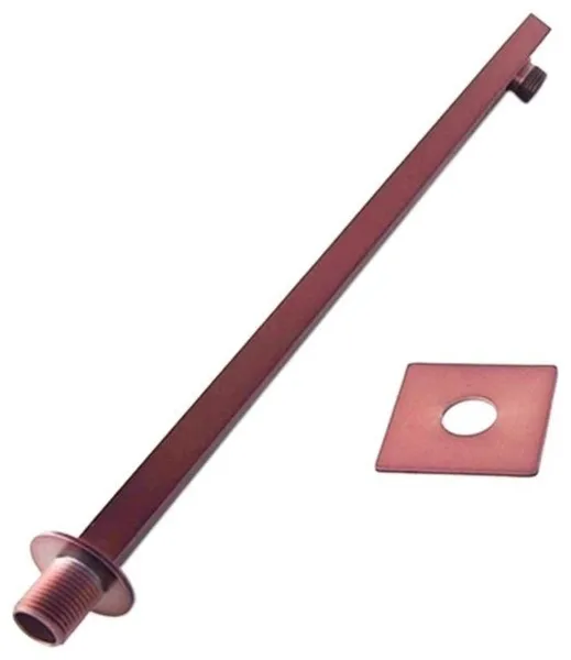 Fontana 15.7" Oil Rubbed Bronze Wall Mount Shower Head Arm With 1/2" Npt Thread