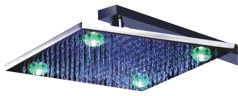 Fontana 8", 10", Or 12" Wall Mount LED Shower Head