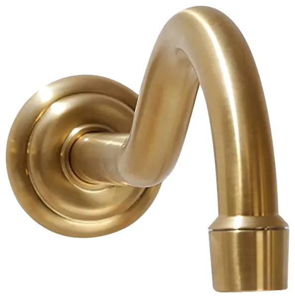 Fontana Antique Commercial Automatic Wall Mount Brushed Gold Sensor Bathroom