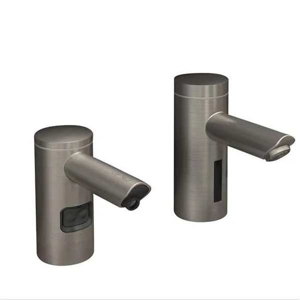 Fontana Brushed Nickel Dual Automatic Commercial Sensor Faucet, Soap Dispenser