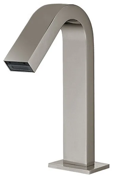 Fontana Commercial Brushed Nickel Touchless Automatic Sensor Hands Free Faucet