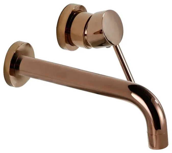 Fontana Greenville Single Handle Wall Mount Bathroom Sink Faucet Mixer